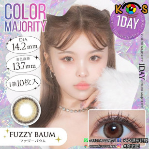 COLOR MAJORITY 1Day Fuzzy Baum カラーマジョリティー ファジーバウム